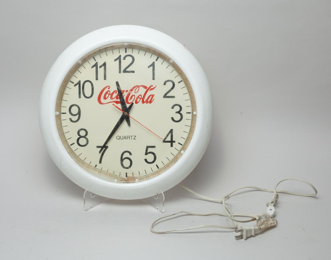 Coca Cola Sign Hanging Clock (1 of 7)