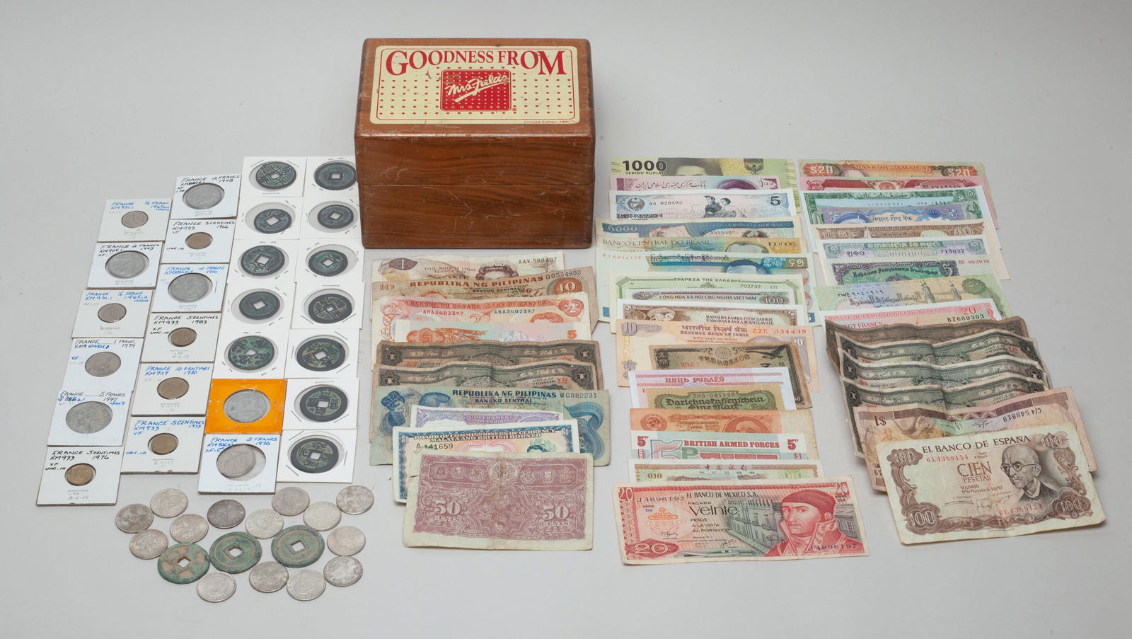 Chinese Coins & World Banknotes (1 of 14)