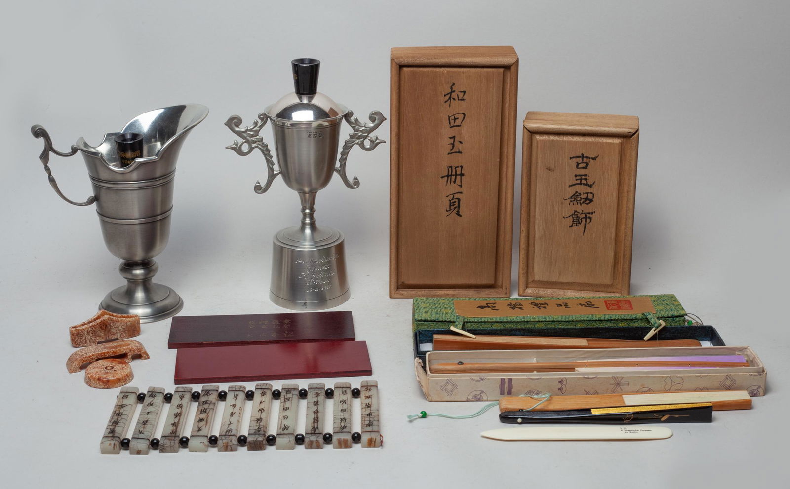 Chinese & Japanese Jade/Stone Fine Decors (1 of 13)