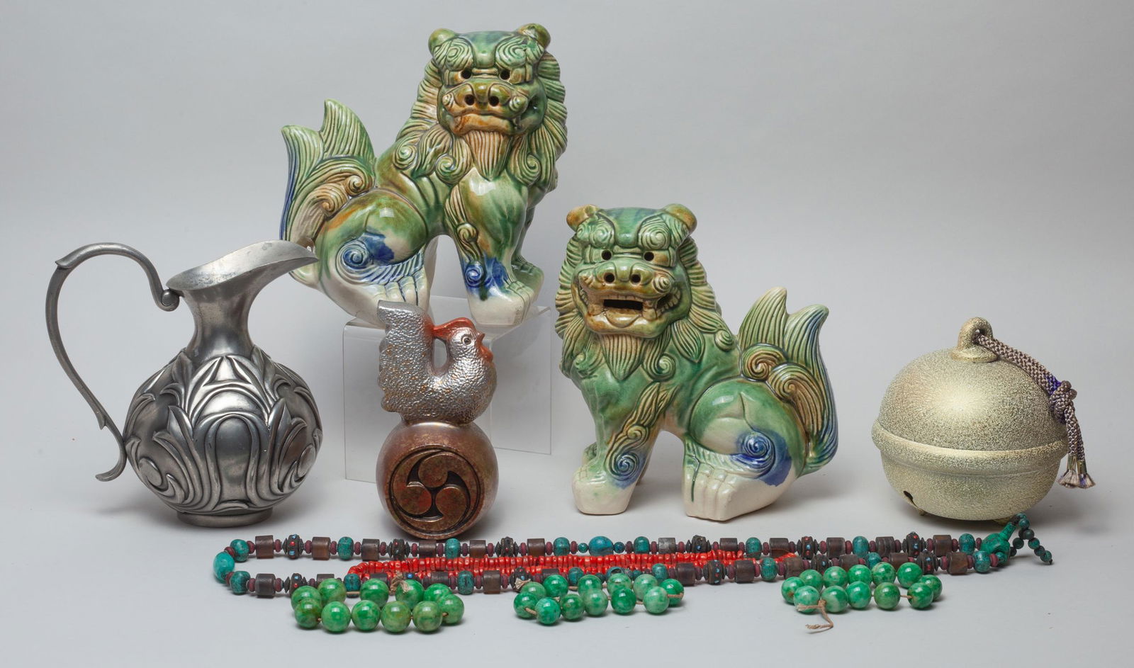 Temple Used Chinese/Japanese Beads & Decor (1 of 16)