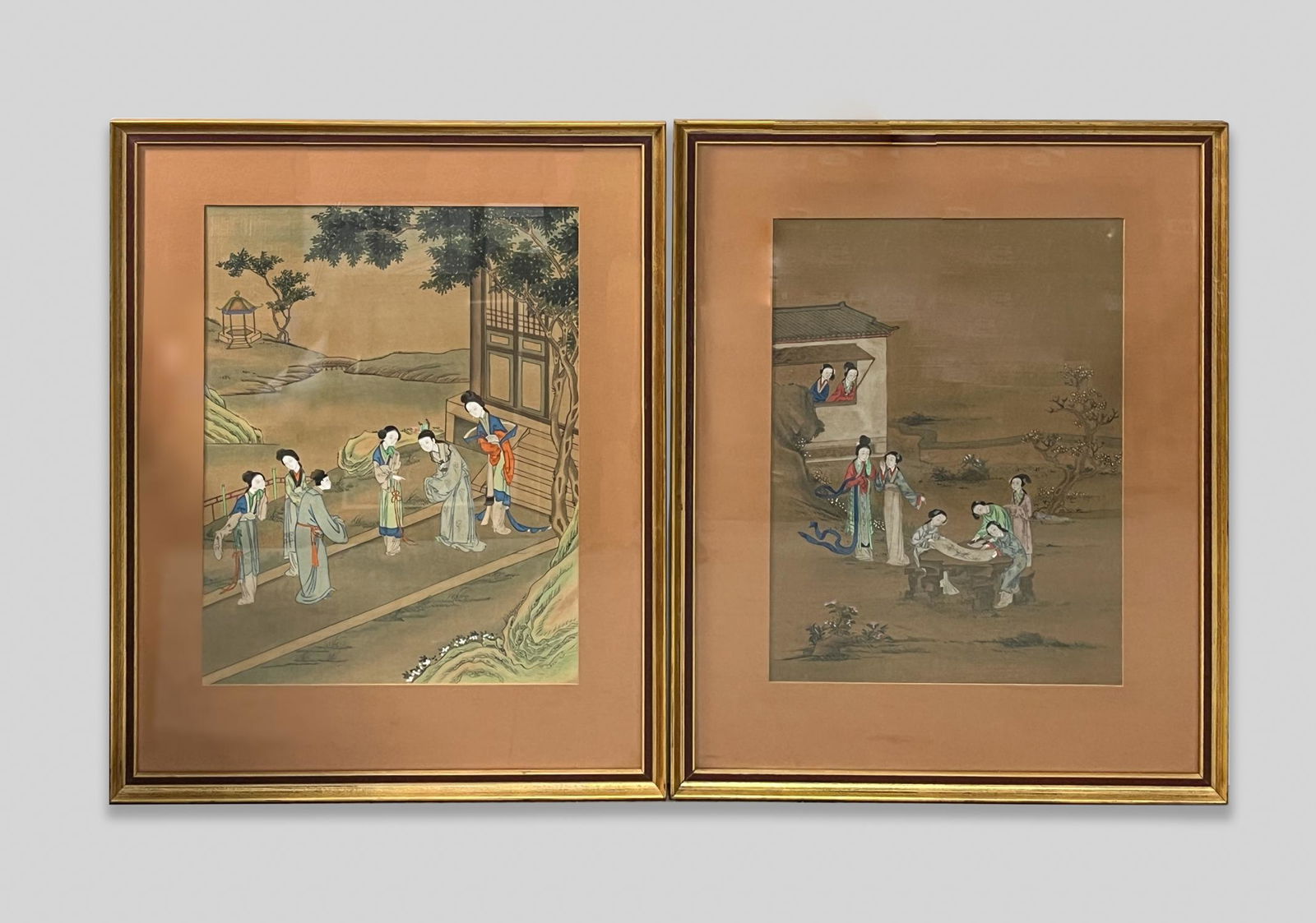 Two Chinese Watercolor Paintings (1 of 16)