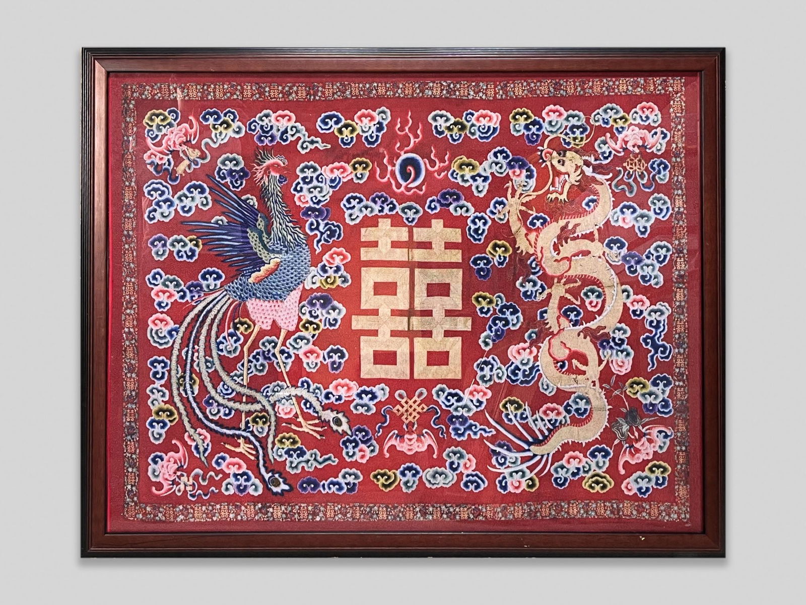 Massive Chinese Wall Hanging Rug (1 of 10)