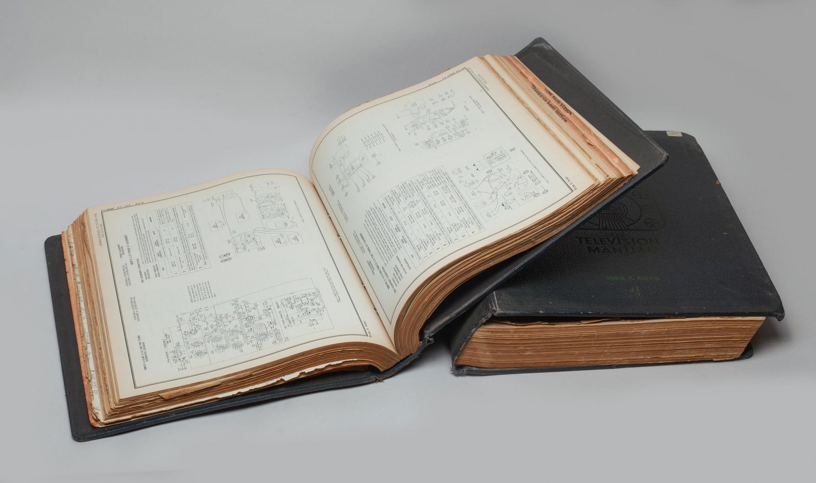 Two Large Books of Televison Manual (1 of 14)