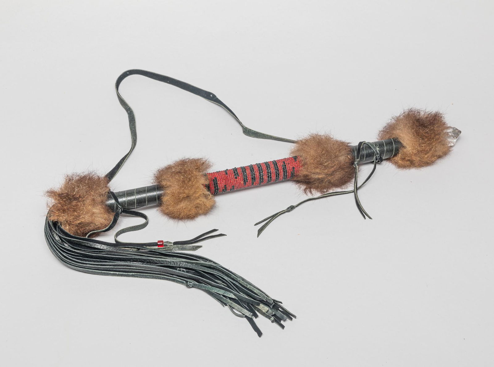 Zuni Medicine Man Spiritual Wand w/ Crystal (1 of 7)