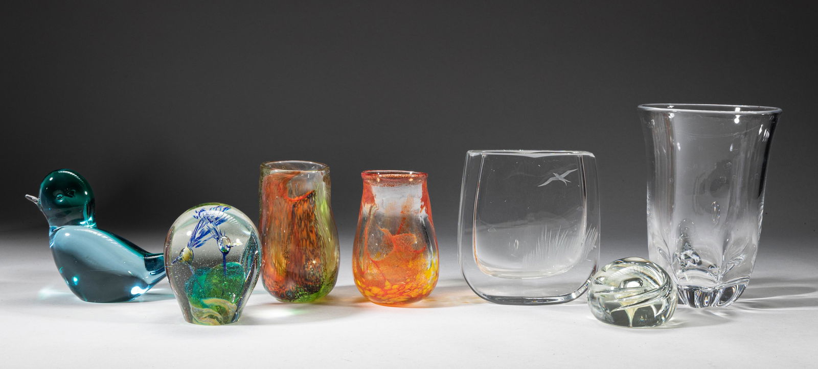 Modern Art Glass Decor Pieces (1 of 9)