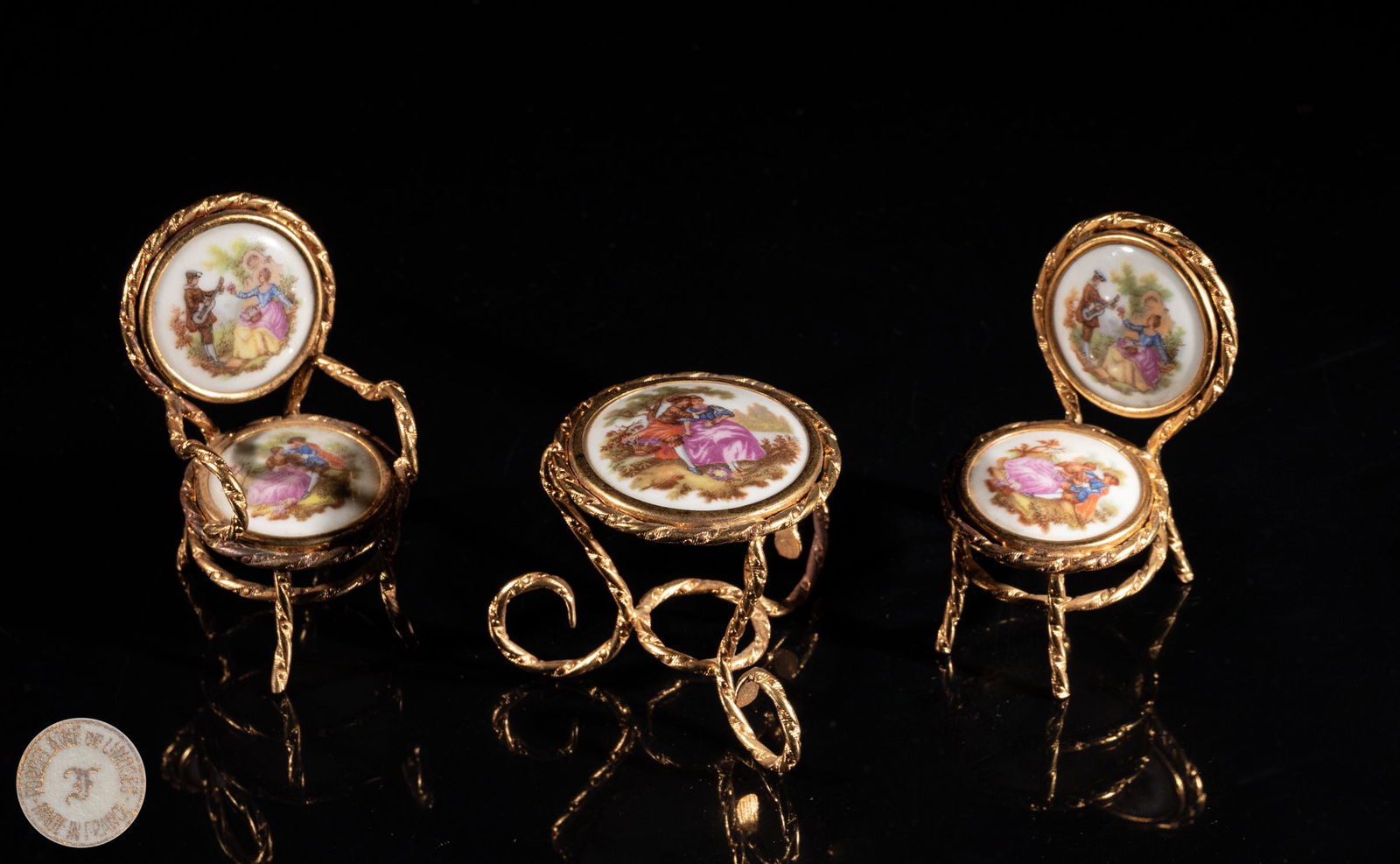 Continental Porcelain Table Sculptures (1 of 11)