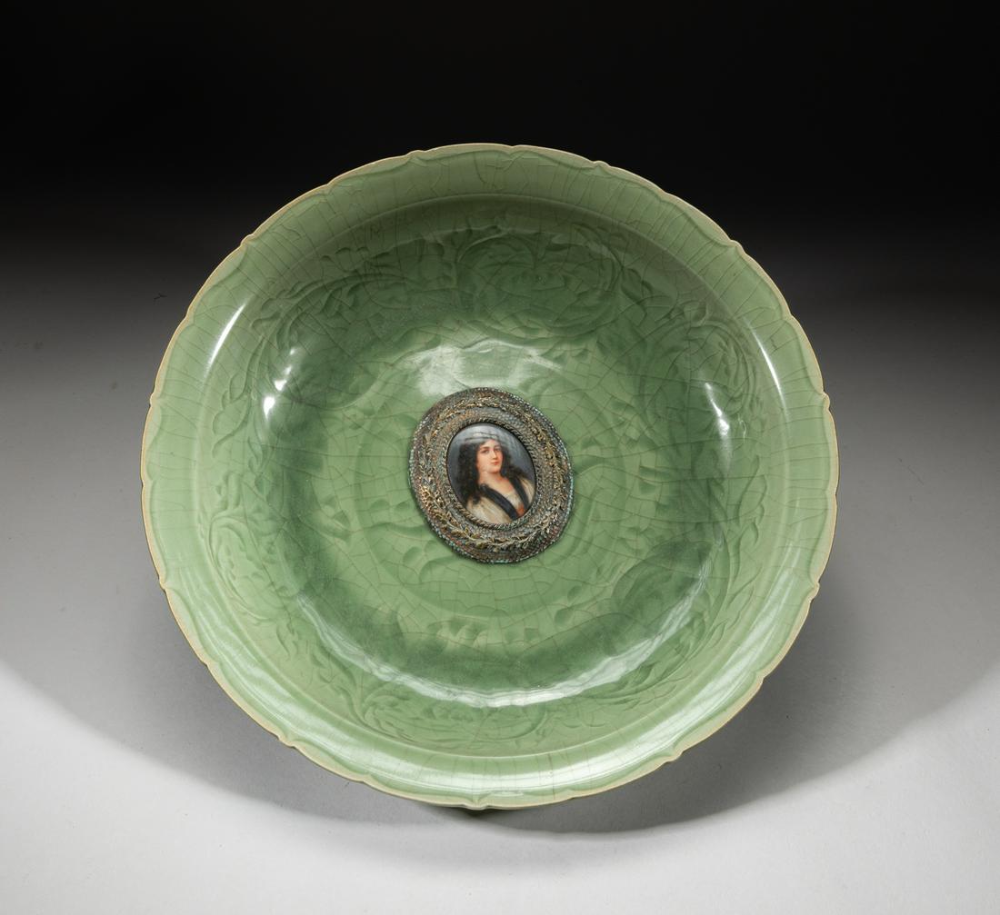 Massive Chinese Longquan Porcelain Charger (1 of 9)