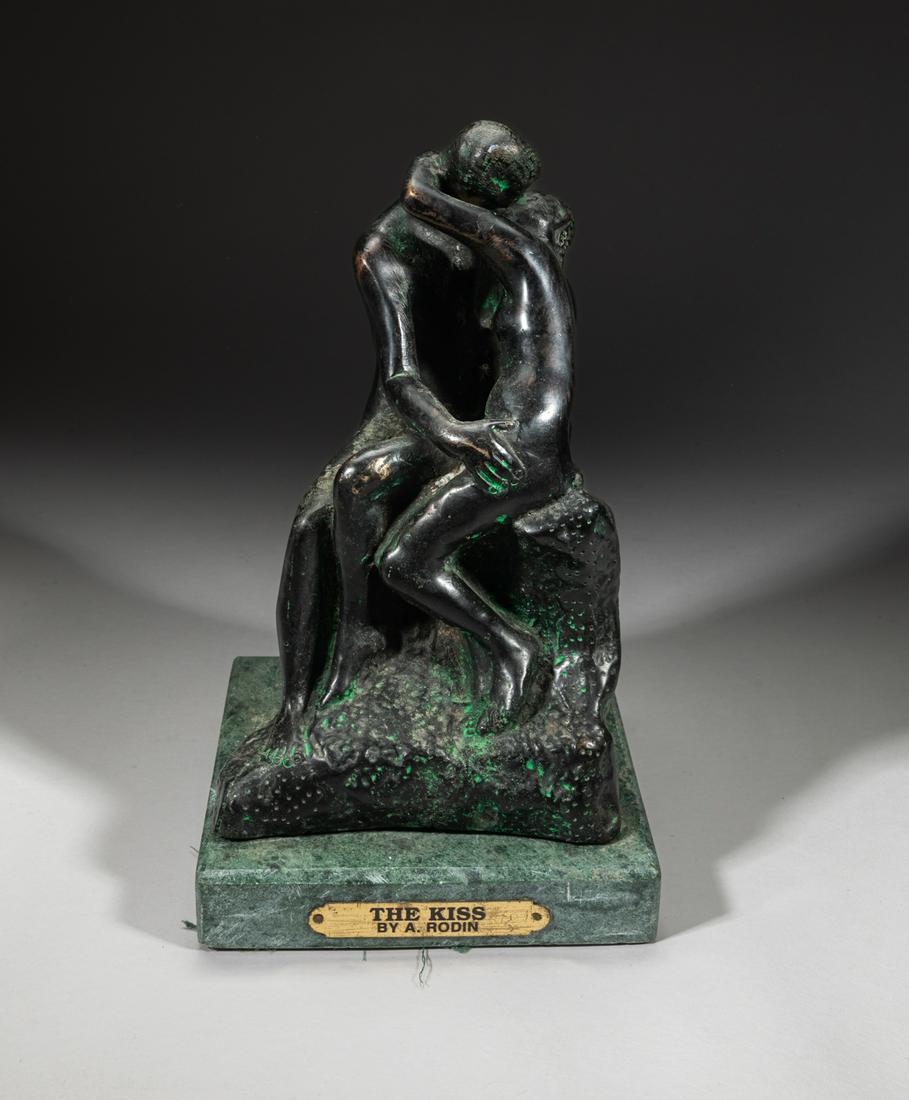 Bronze Sculpture: The Kiss. A. Rodin (1 of 11)