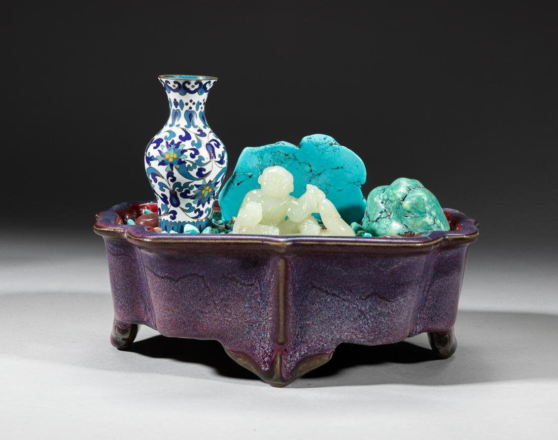 Chinese Porcelain, Jade Bonsai (1 of 12)