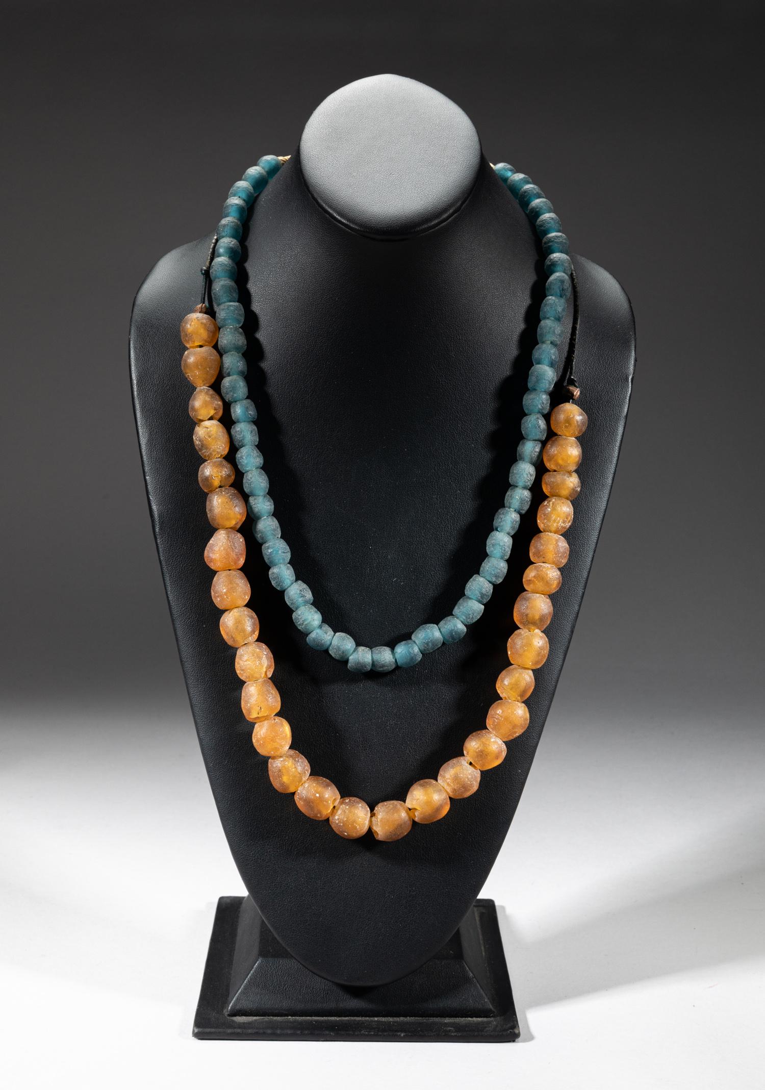 Roman Type Old Glass Bead Necklaces (1 of 9)