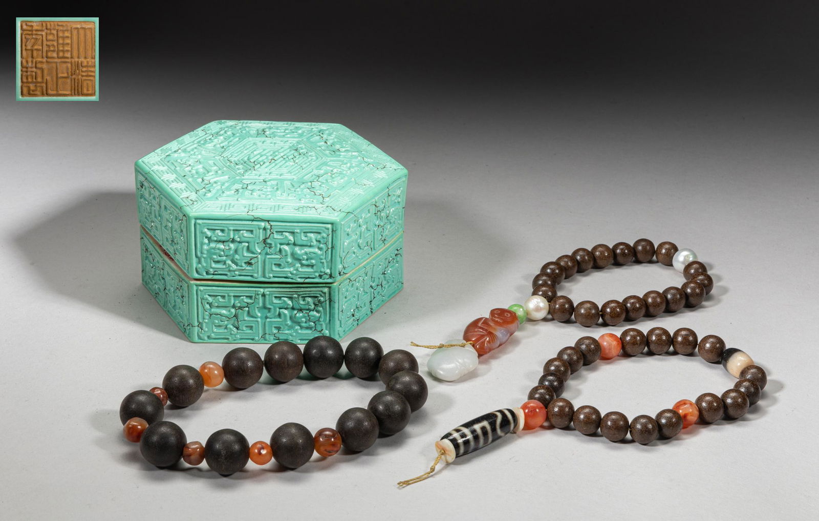 Chinese Export Agarwood Prayer Beads (1 of 18)