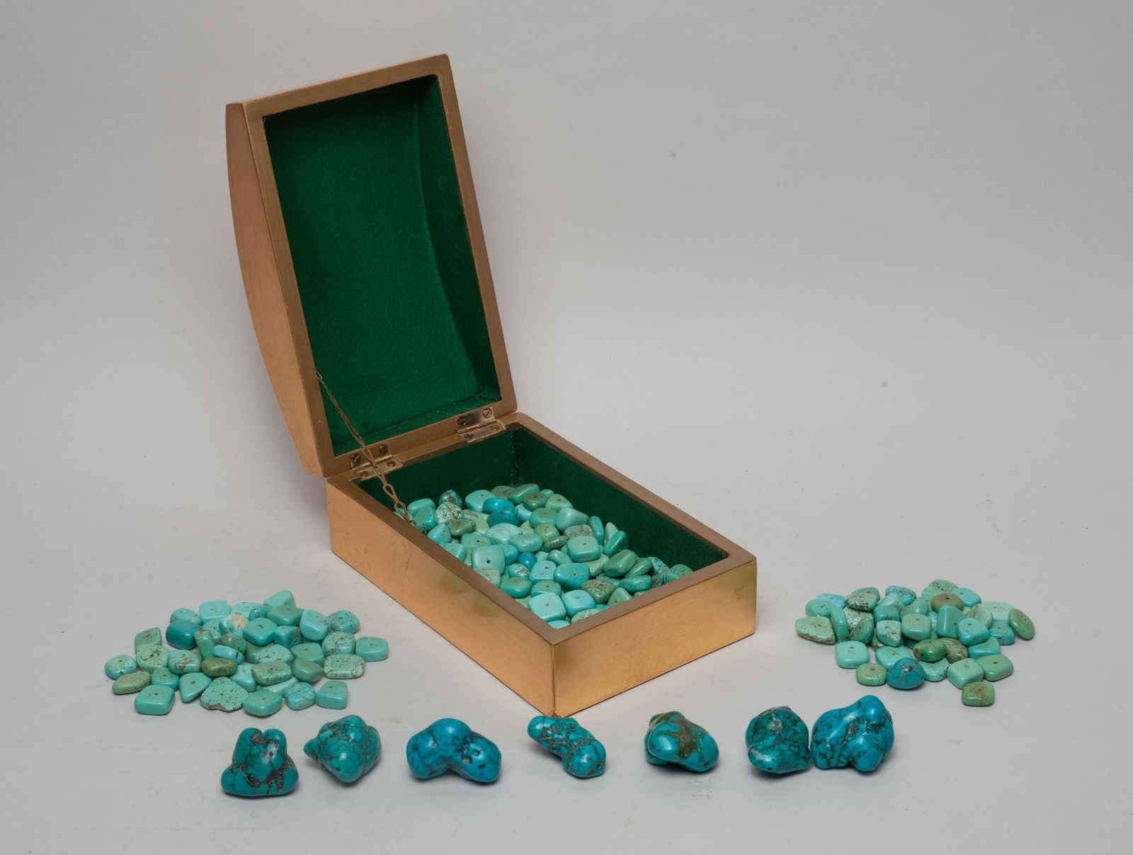 Vintage Turquoise Like Stone & Bead Sets (1 of 7)