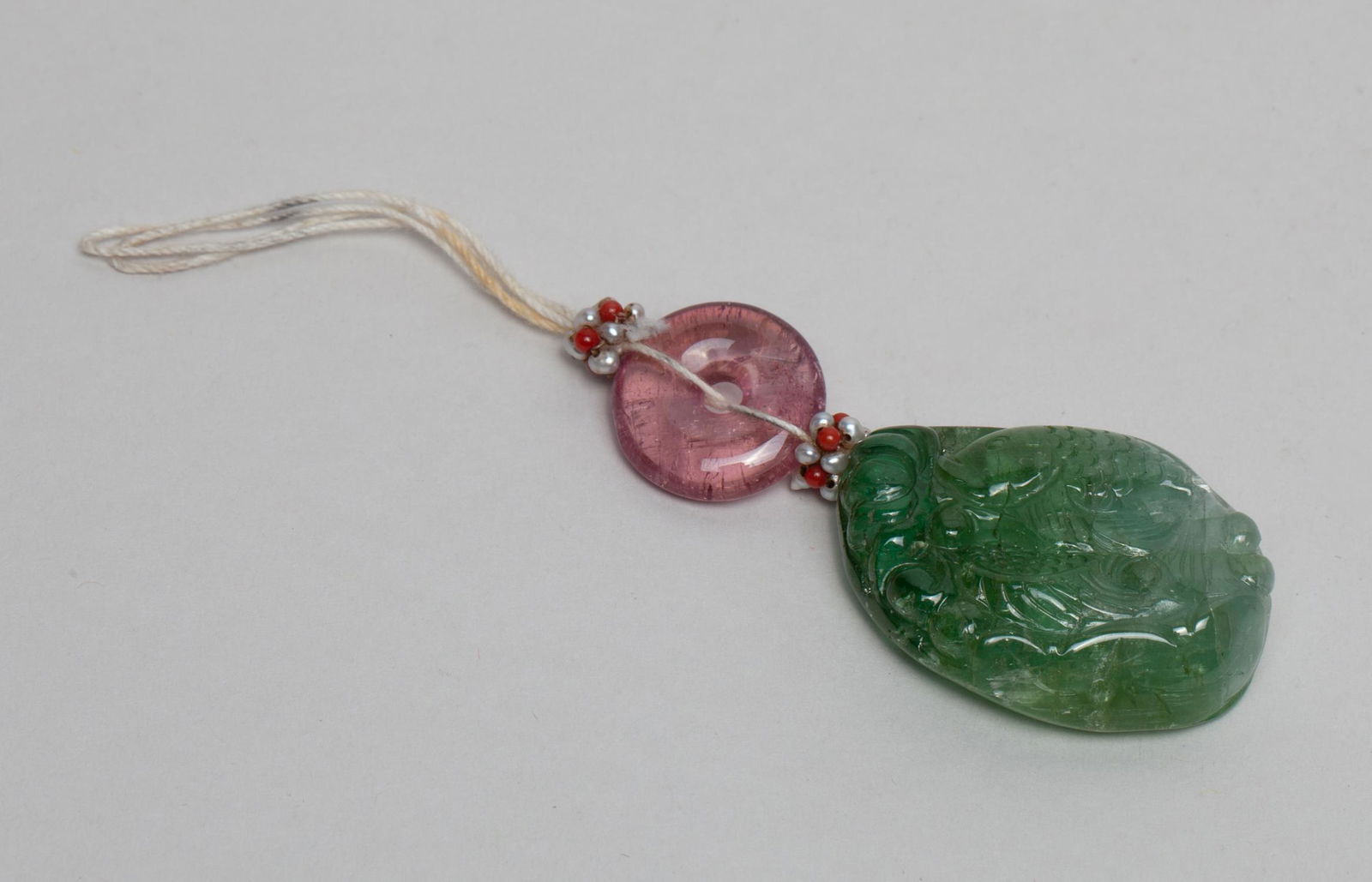 Chinese Manchu Type Tourmaline Pendant (1 of 10)