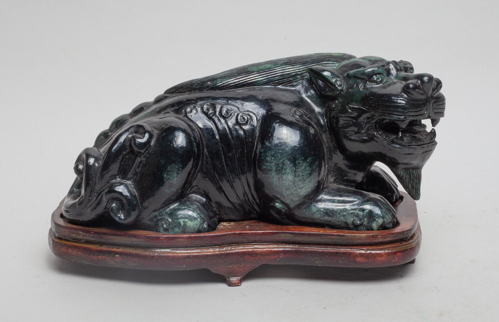 Large Chinese Jade Carved Sculpture (1 of 8)