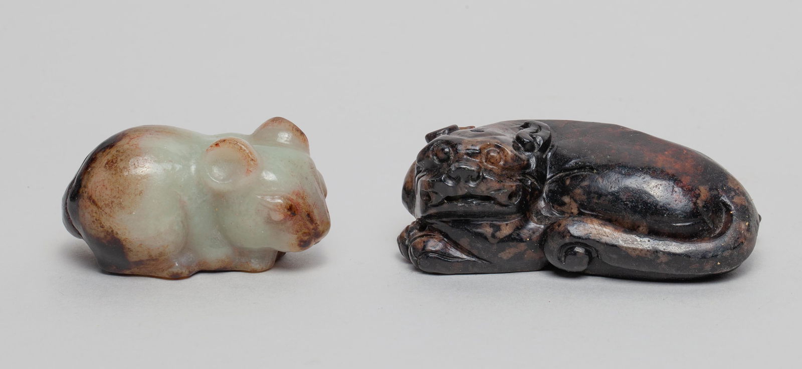Two Chinese Jade Carved Sculptures (1 of 13)