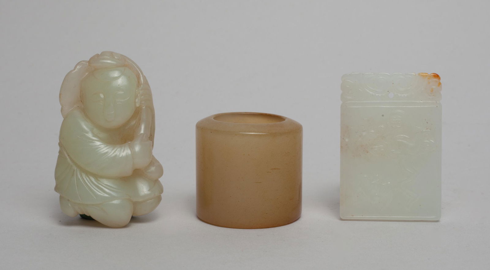 Estate Chinese Jade Carvings (1 of 17)