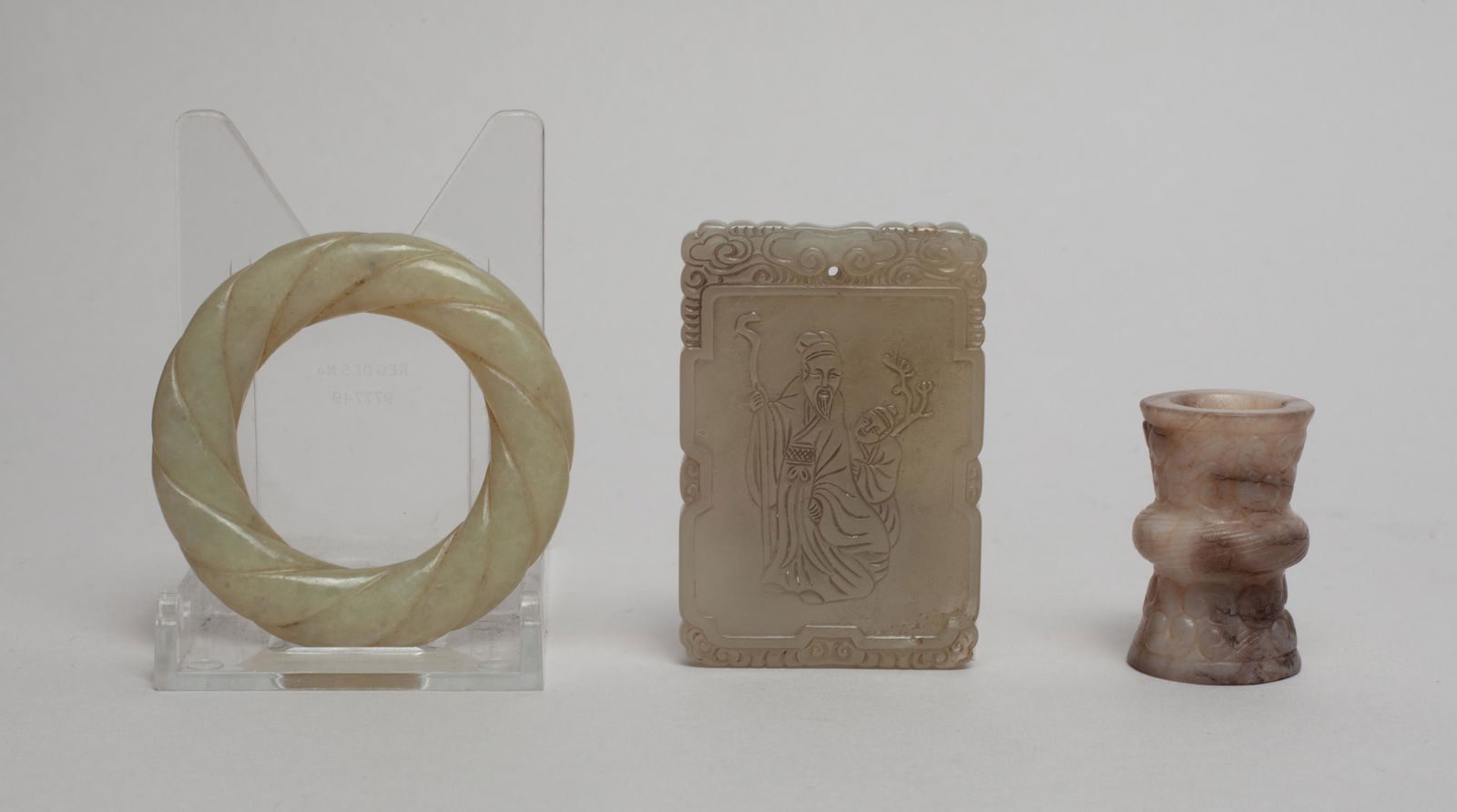 Set Chinese Jade Carvings (1 of 10)