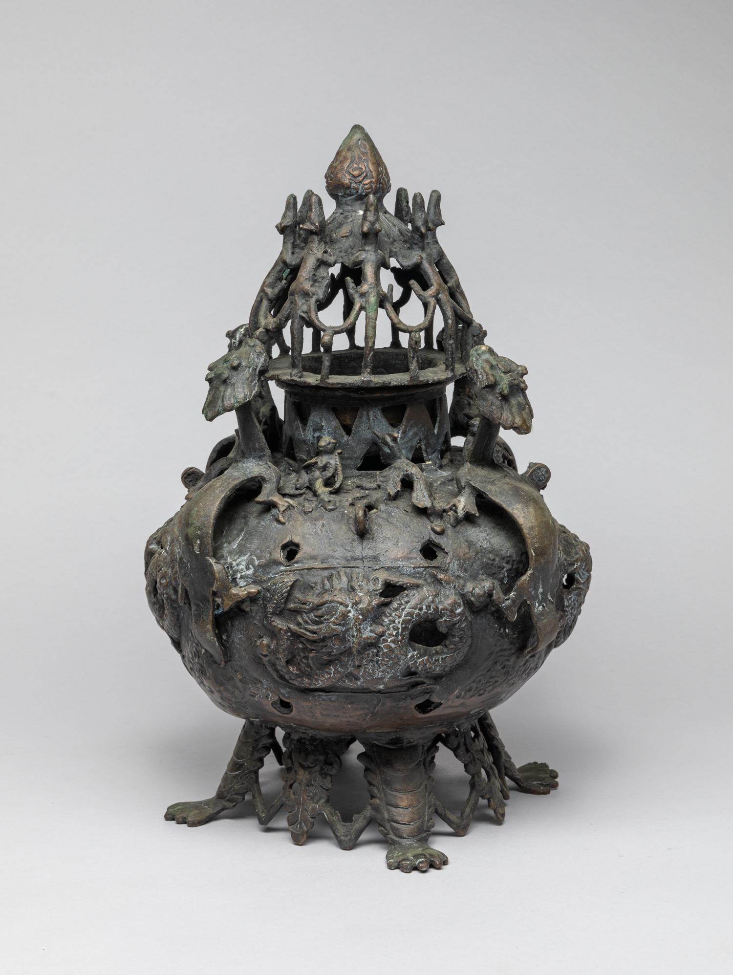 Japanese Garden Used Censer (1 of 11)