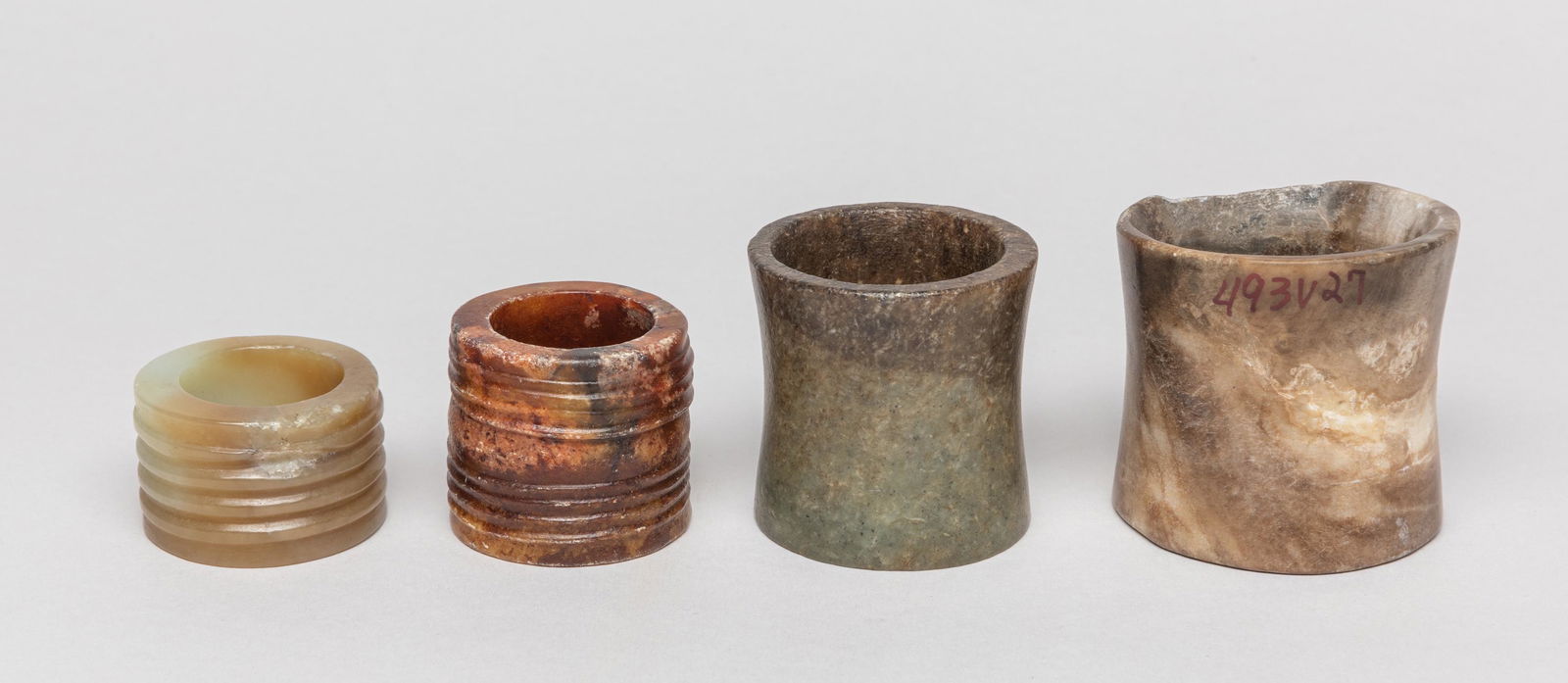 Collectible Chinese Jade Carvings of Cong (1 of 17)