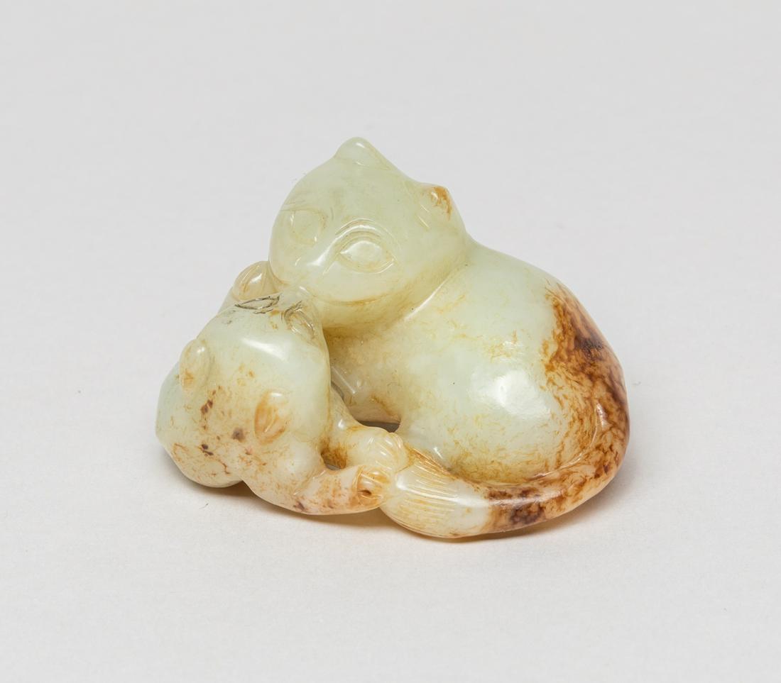 Chinese Ming Type Jade Cat (1 of 11)