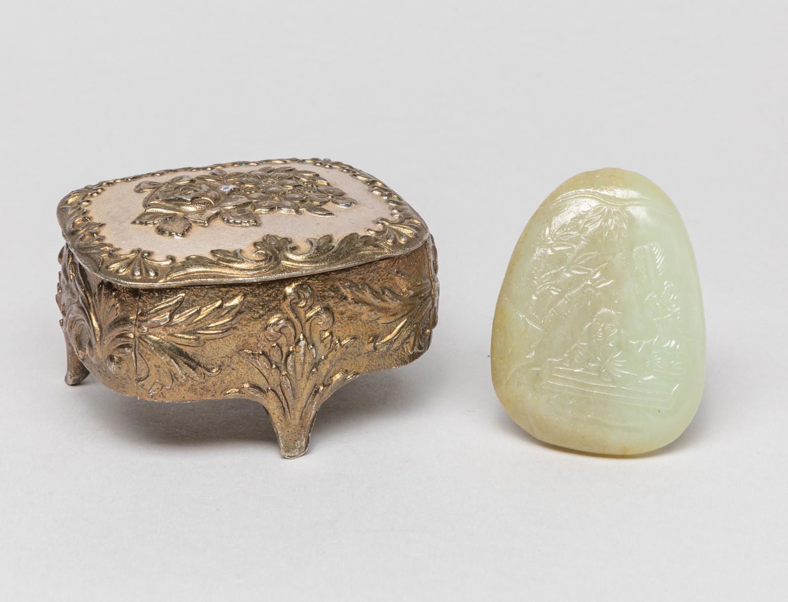 Chinese Russet Jade Toggle (1 of 11)