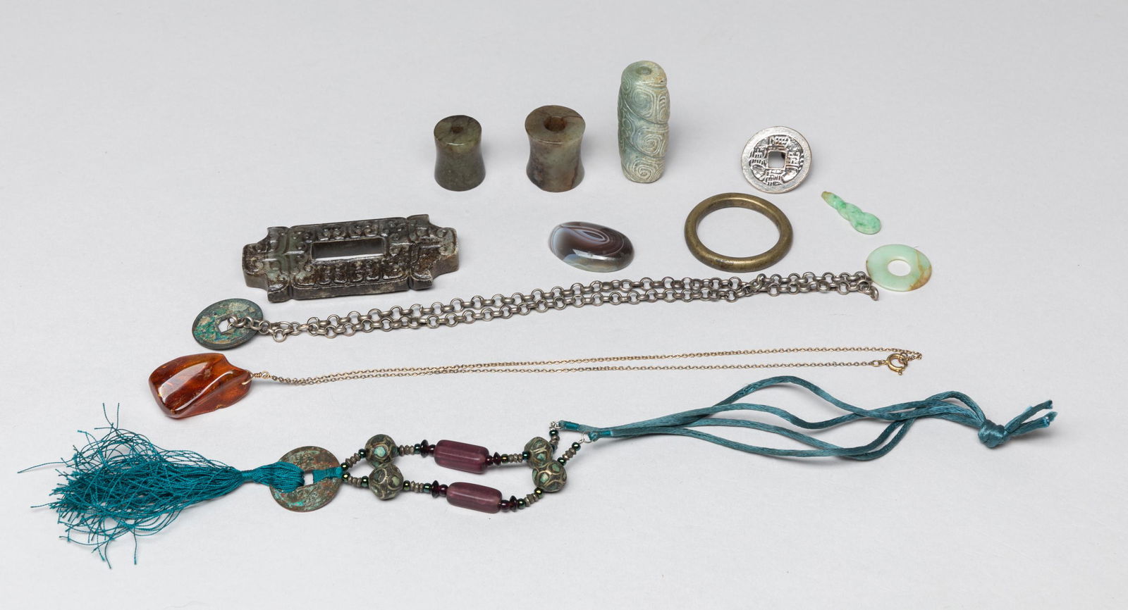 Chinese Jade, Coin & Metal Piece (1 of 15)