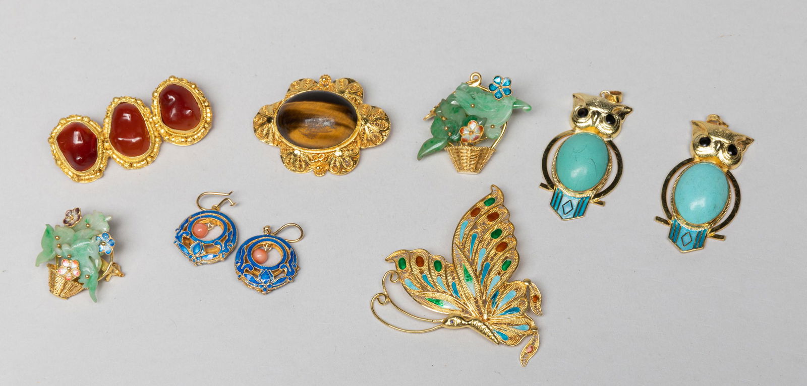 Chinese Gold on Silver Pin (1 of 11)