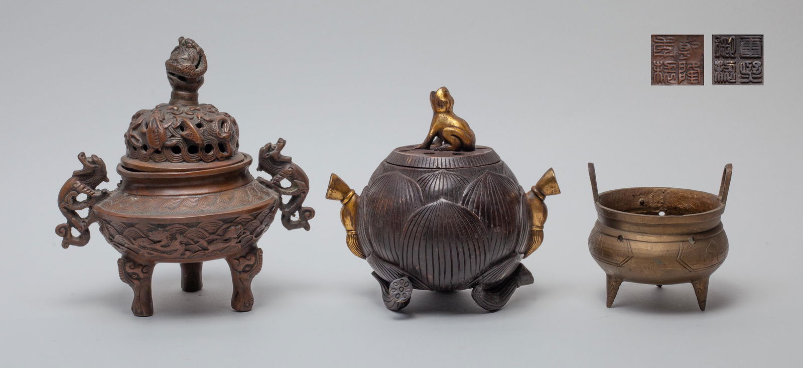 Collectible Chinese Bronze Censer (1 of 15)