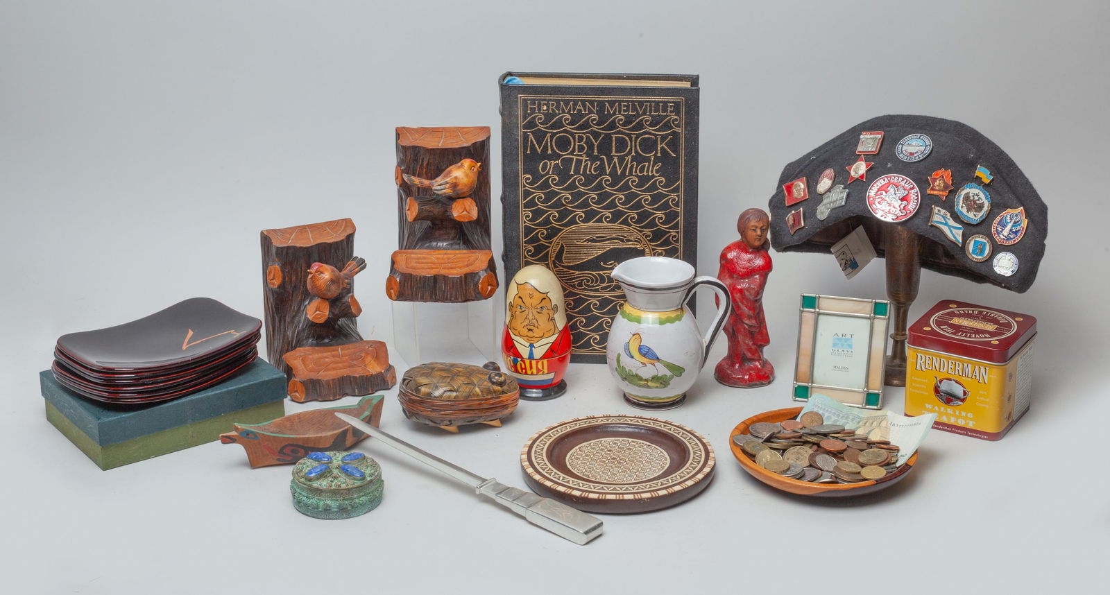 World Coins & Table Sculptures (1 of 11)