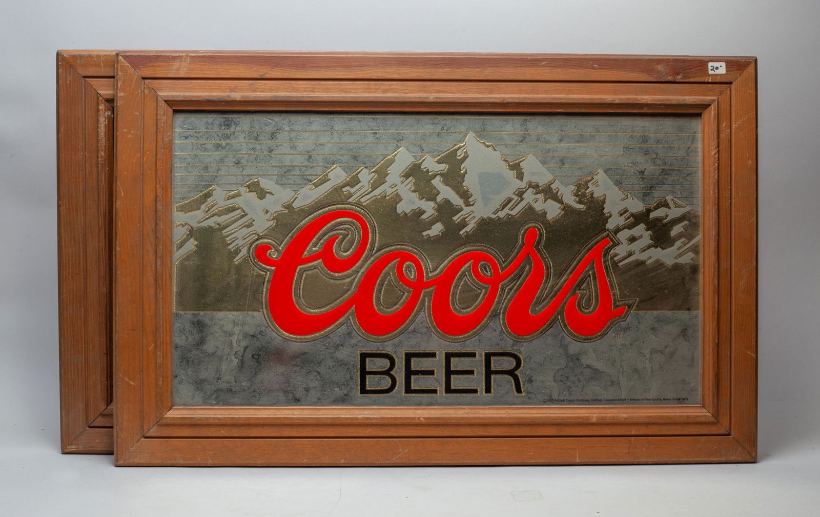 Two Vintage Coors Beer Signs (1 of 11)