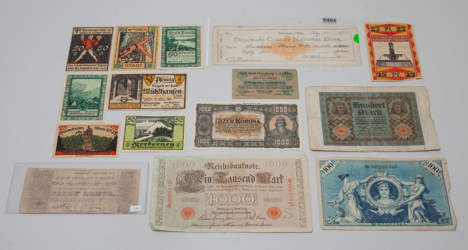 Estate World Banknotes (1 of 10)