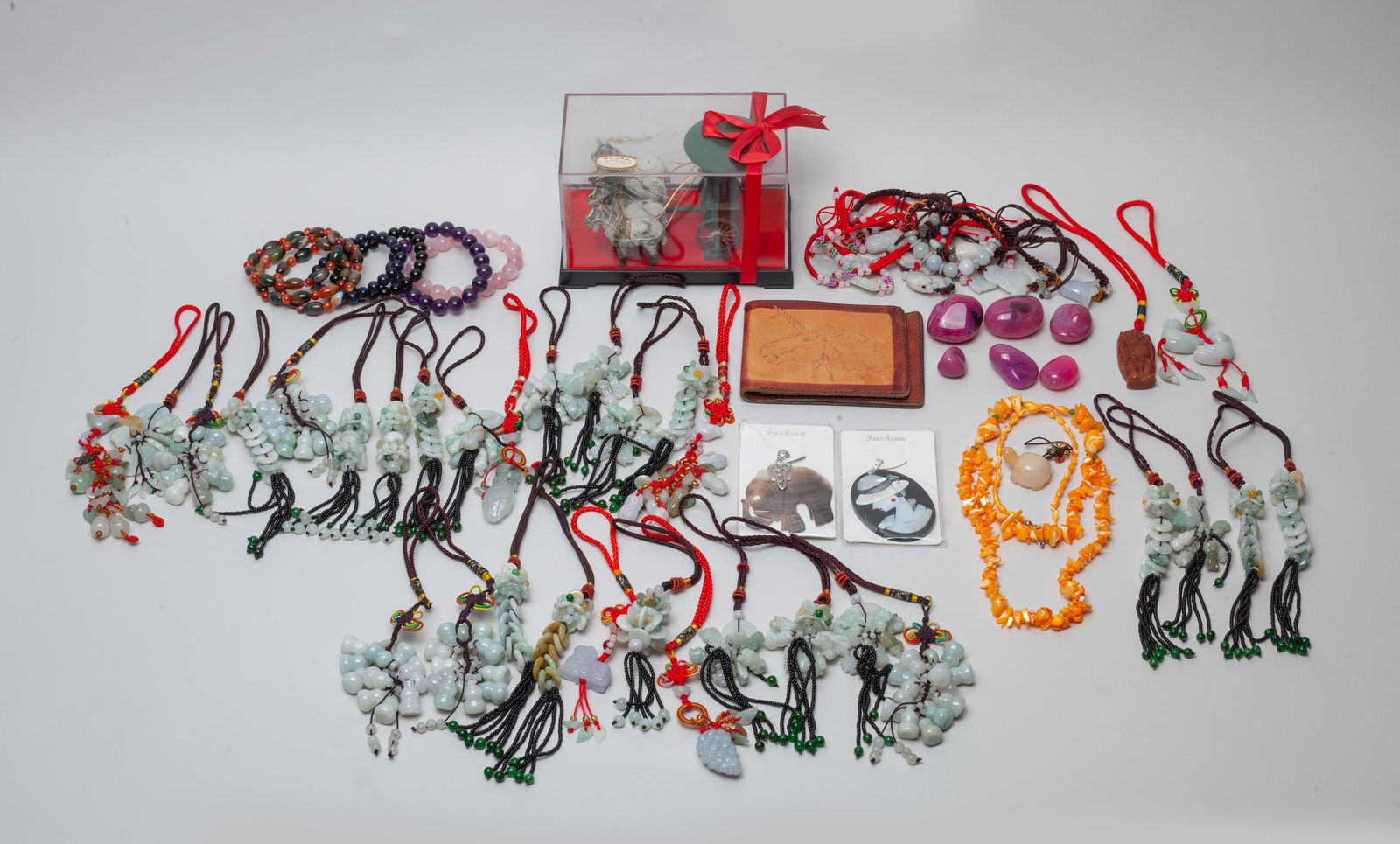 Estate Chinese Jade Toggles (1 of 12)