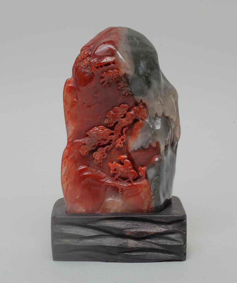 Chinese Shoushan Stone Table Sculpture (1 of 11)