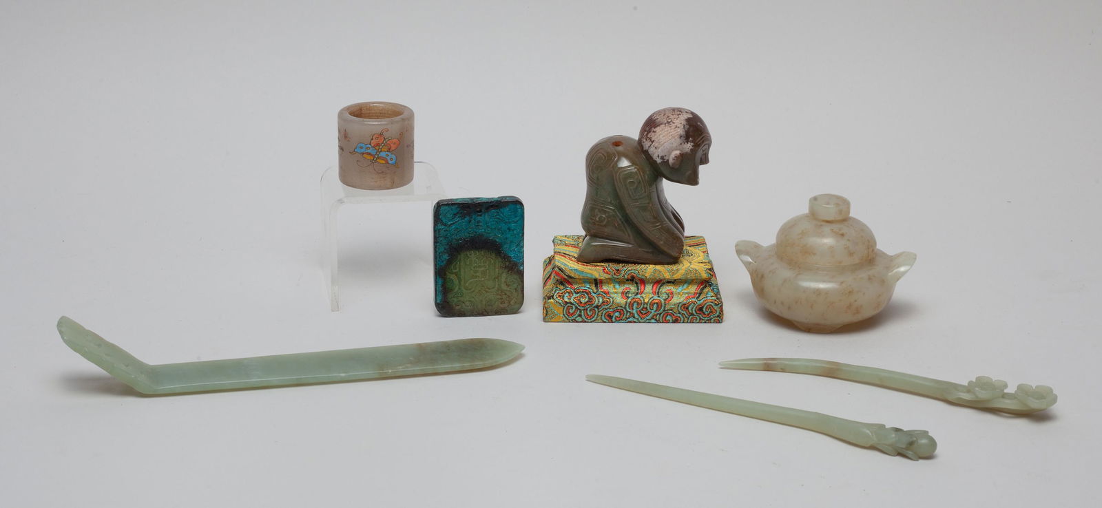 Chinese Jade/ Glass Ring Sets (1 of 17)