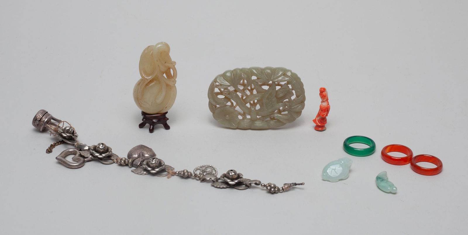 Vintage Chinese Jade/Stone Carvings (1 of 12)