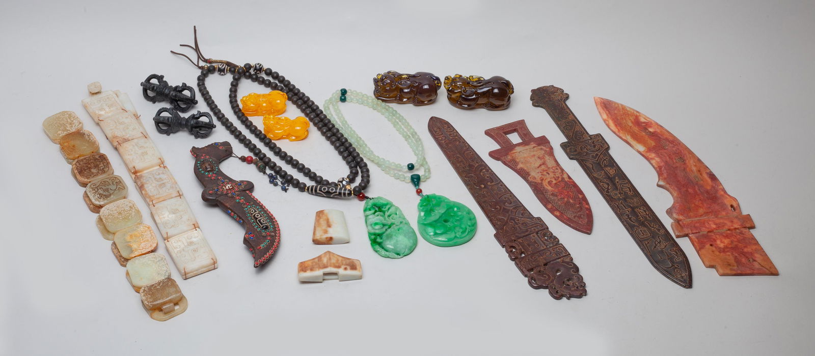 Chinese Jade, Stone & Table Sculptures (1 of 17)