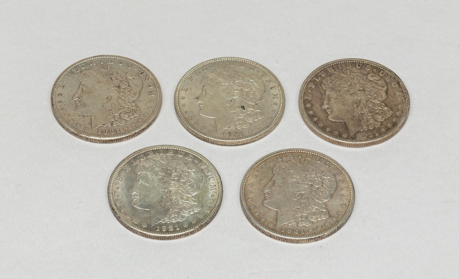 American Silver Peace Coins, 1921 (1 of 12)