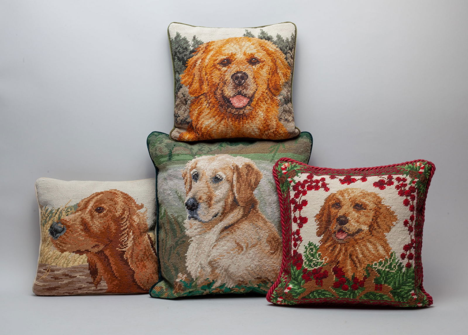 Collectible Needle Point Pillow Sets (1 of 11)