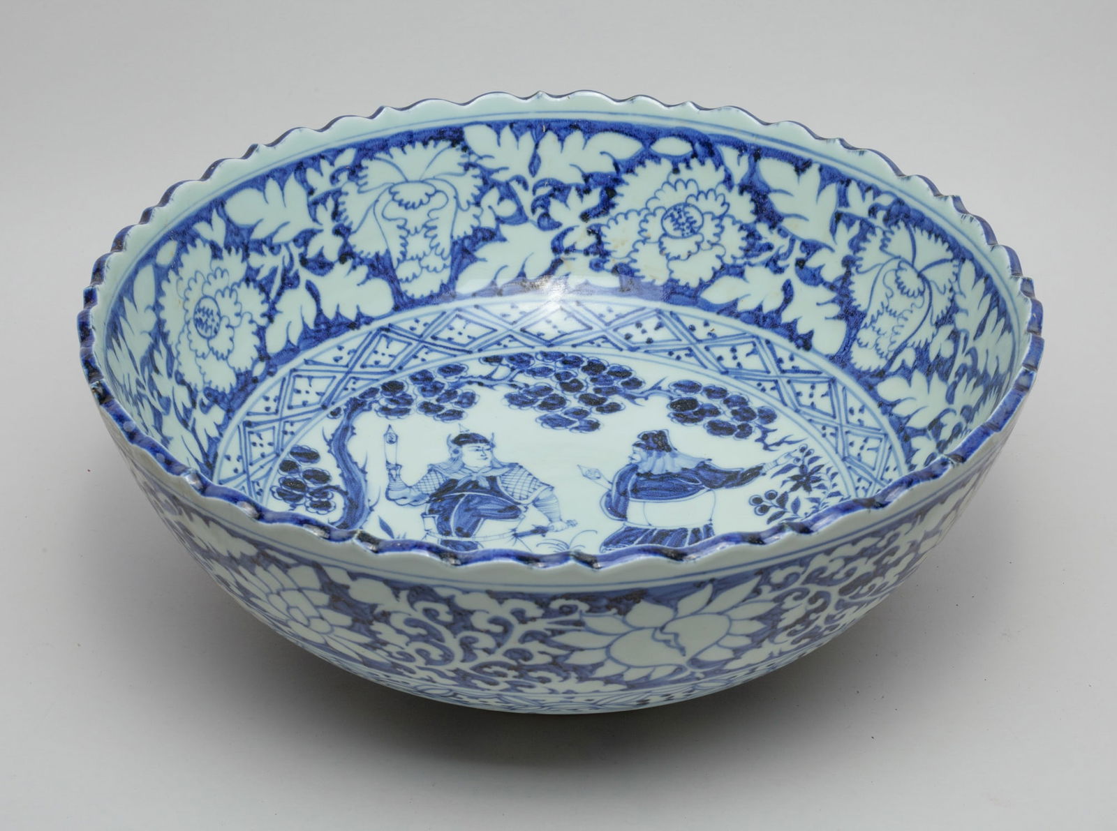 Massive Chinese Export Porcelain Bowl (1 of 8)