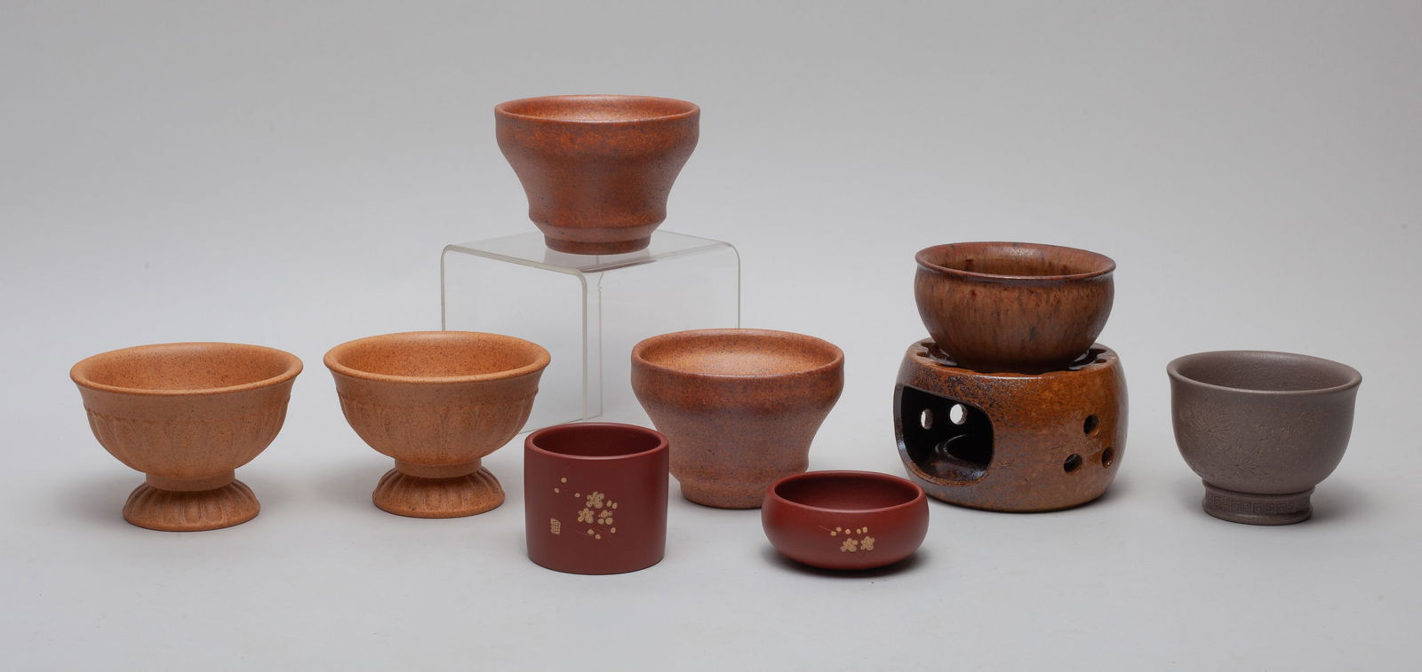 Estate Chinese Stone Ware Tea Sets (1 of 14)