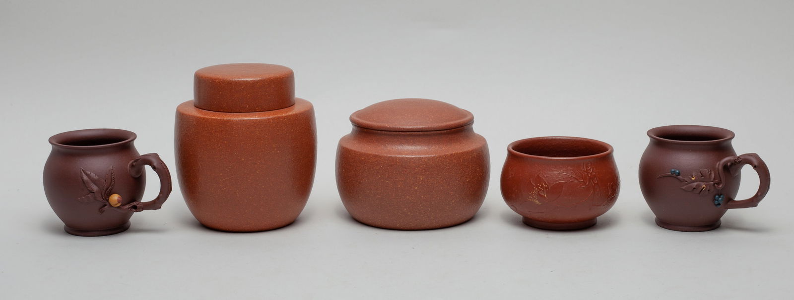 Chinese Export Yixing Zisha Teapots (1 of 12)