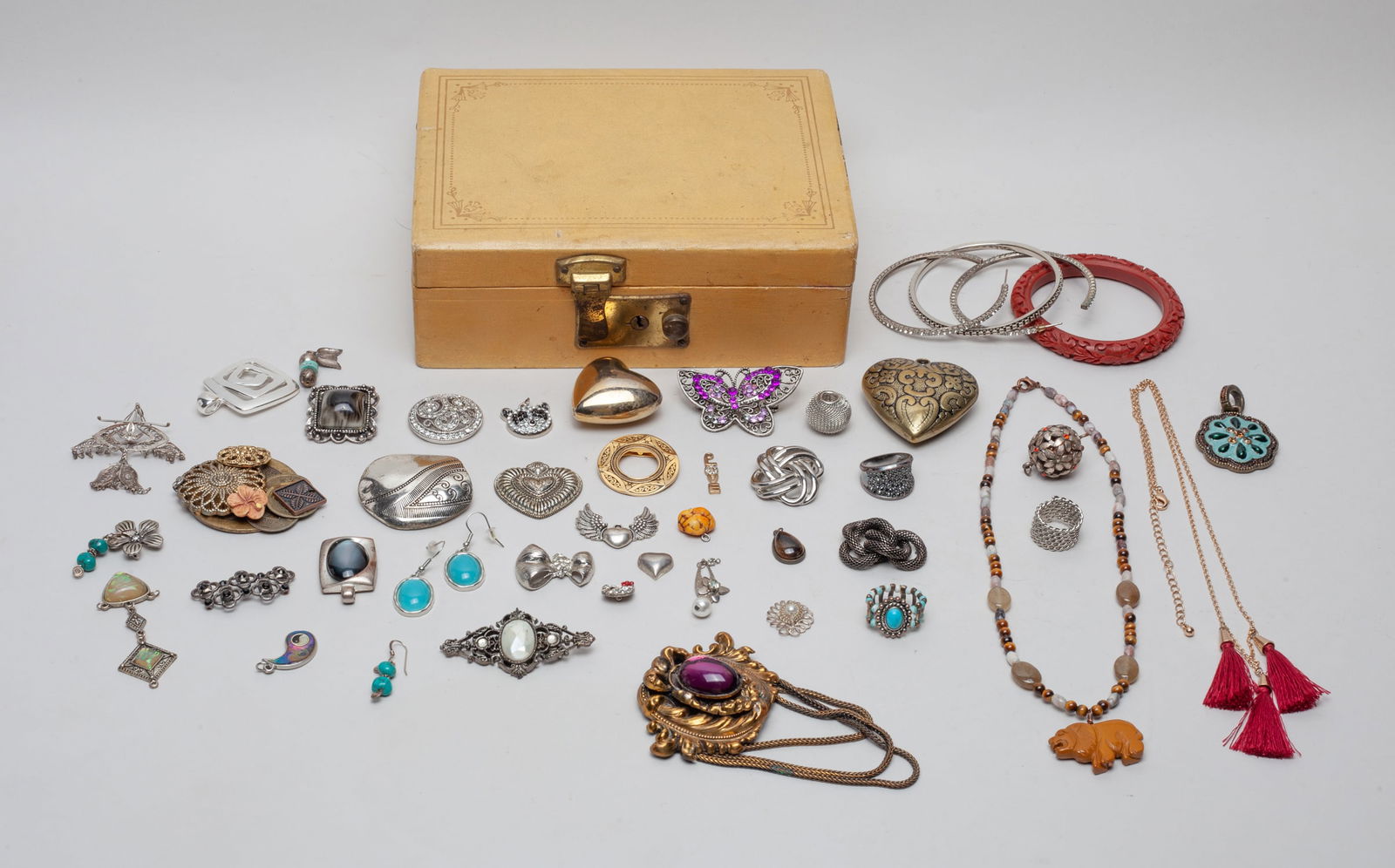 Estate Box of Costume Jewelry (1 of 12)