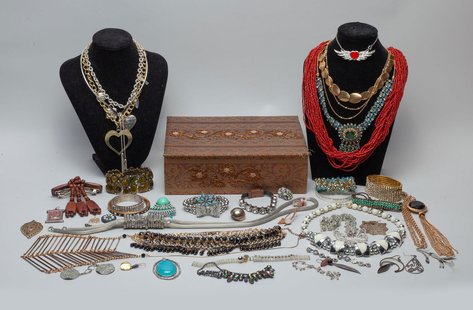 Estate Box of Costume Jewelry (1 of 9)