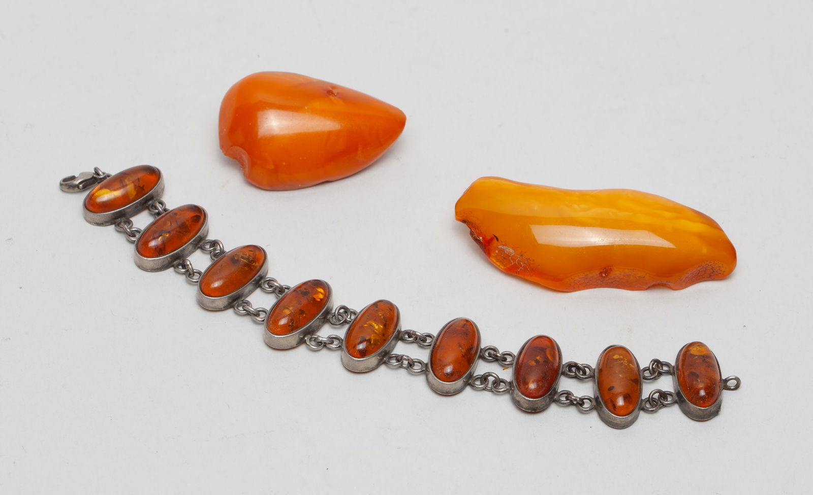 Antique Victorian Nature Amber Jewelry (1 of 13)