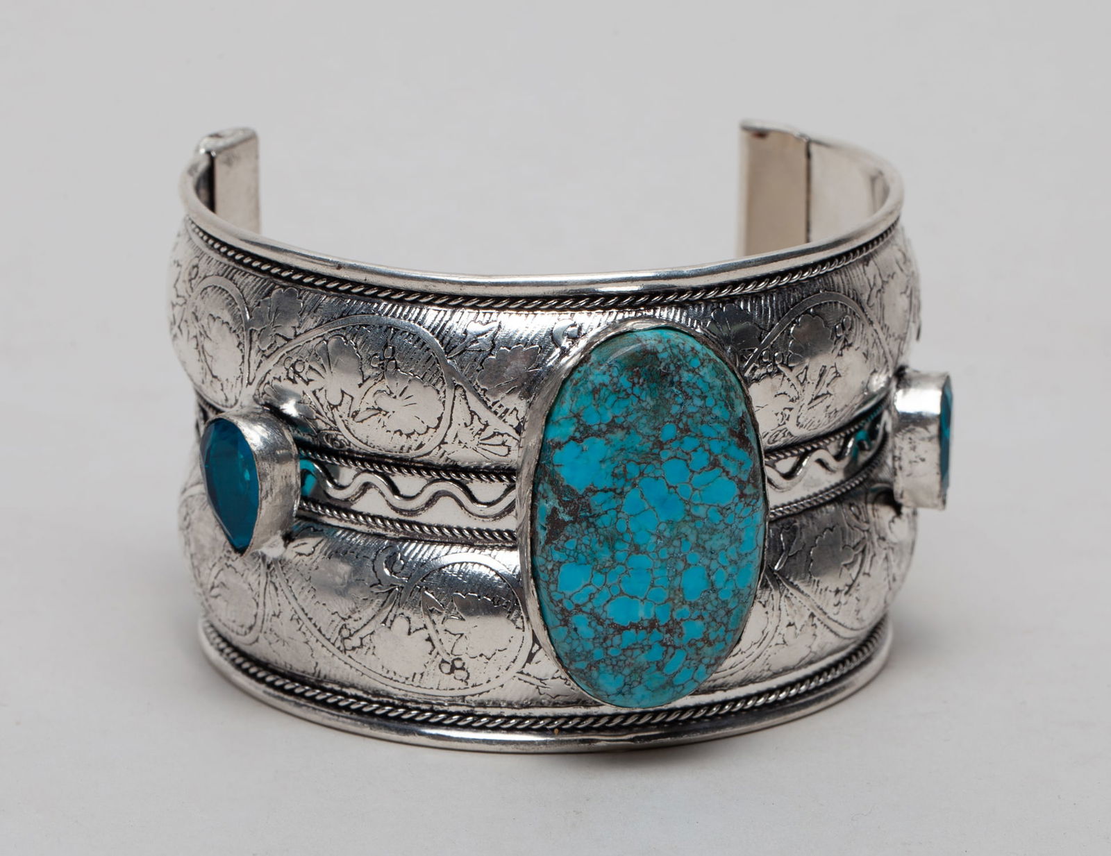 Indian Turquoise Like Cuff (1 of 13)