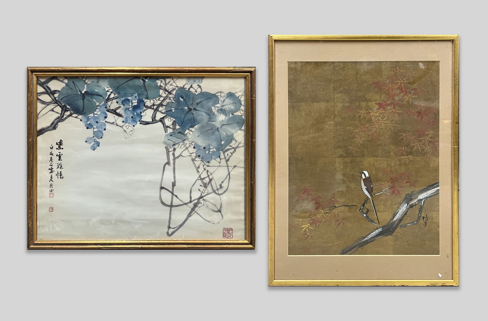 Two Chinese Wall Hangings (1 of 12)