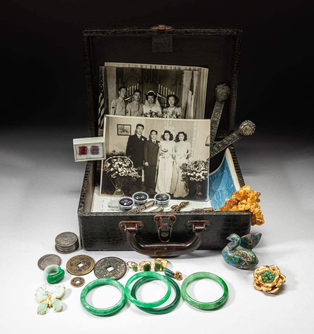 Treasure Box of Bangles, Silver & Gemstones (1 of 18)