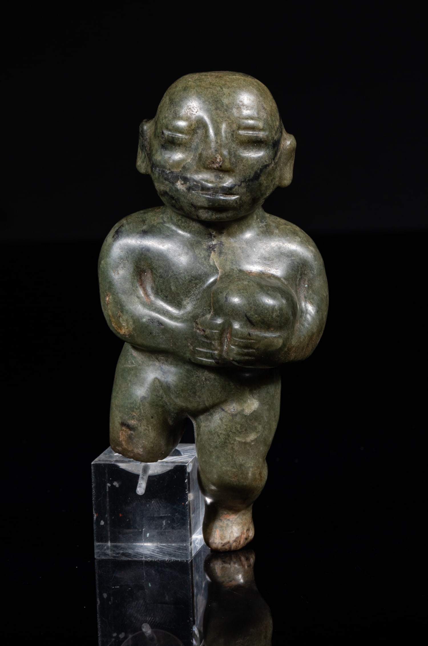 Rare Pre-Columbian Type Jade Figure (1 of 12)