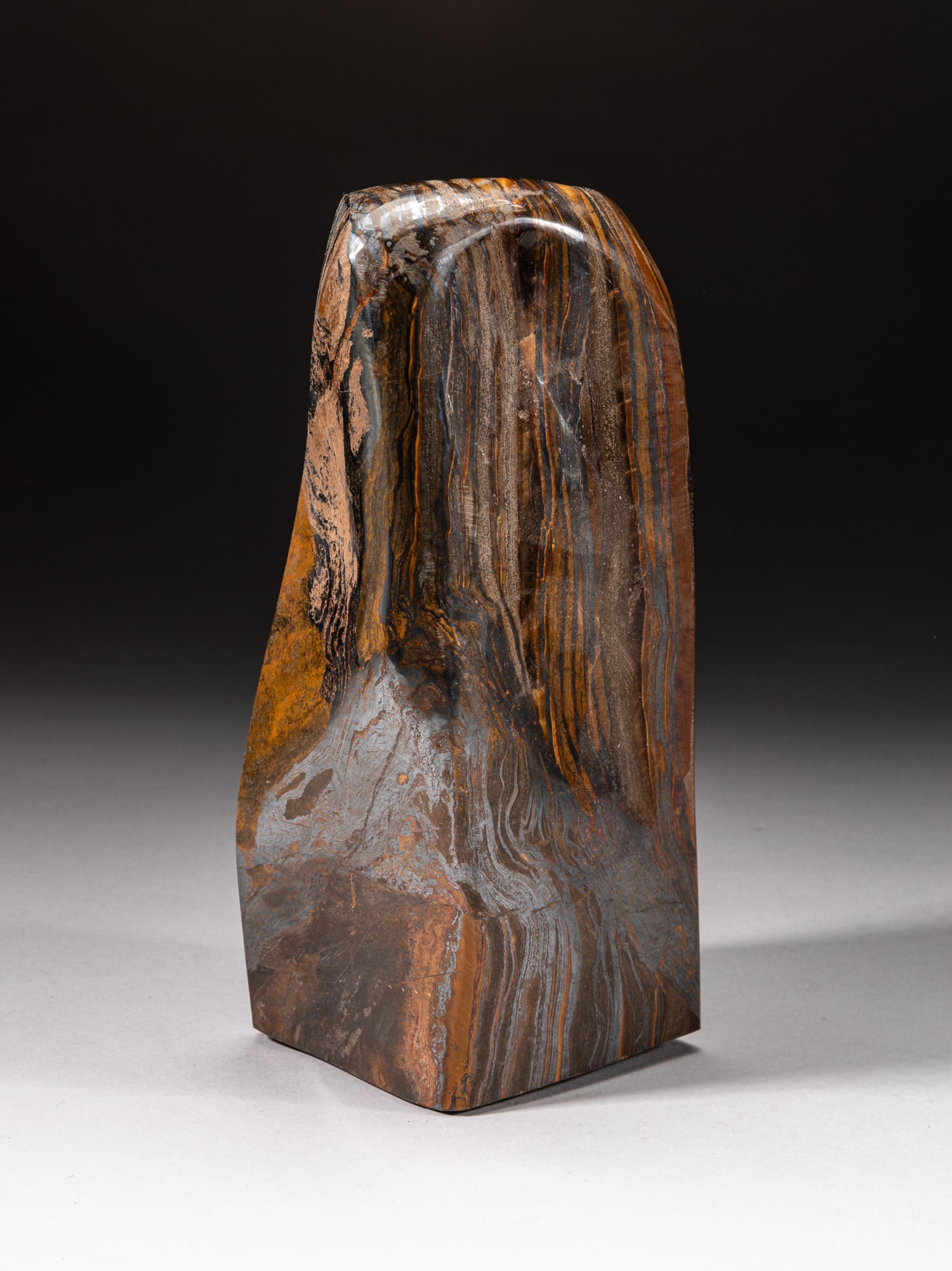 Victorian Tiger Eye Stone Grand Sculpture (1 of 8)