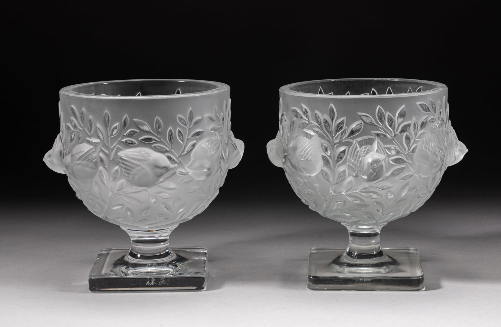 Lalique Crystal Glass Vases (1 of 10)